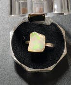 Opale Bague en opale éthiopienne Welo naturelle – cabochon