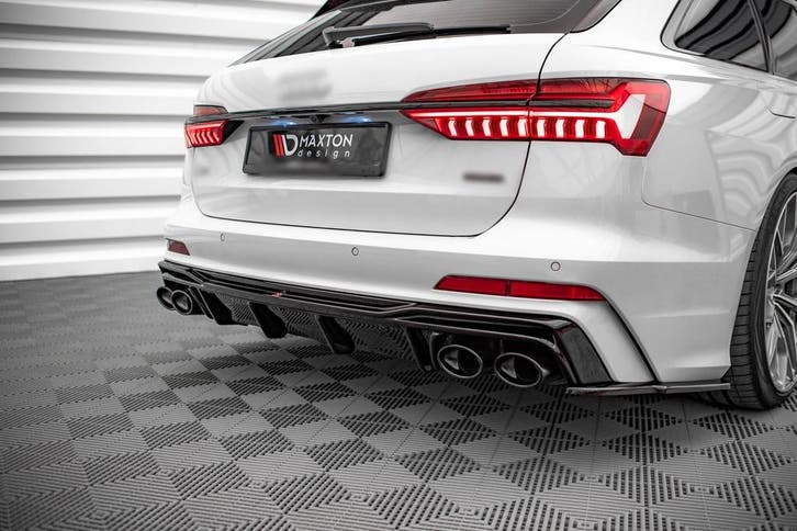 Aggressive Diffuser voor Audi A6 C8 S-line / S6 C8, Auto diversen, Tuning en Styling, Ophalen of Verzenden