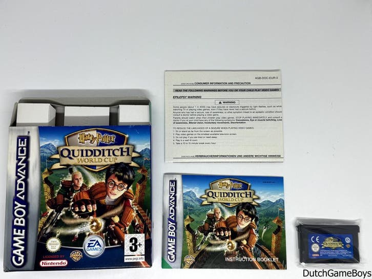 Gameboy Advance / GBA - Harry Potter - Quidditch World Cup -, Games en Spelcomputers, Games | Nintendo Game Boy, Gebruikt, Verzenden