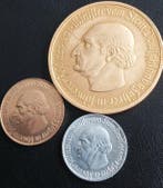 Allemagne, Westphalie Notgeld Westfalen 3 Stück 1921-1923, Postzegels en Munten