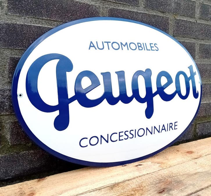 Peugeot Concessionnaire, Verzamelen, Merken en Reclamevoorwerpen, Verzenden