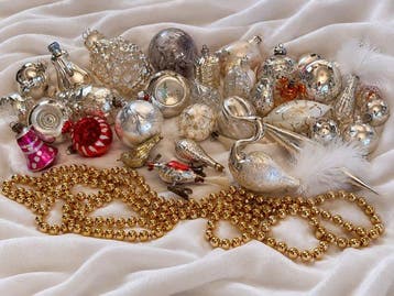 Kerstballen (39) - Glas, Metaal