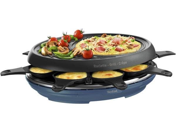 Veiling - Tefal Colormania 3-in-1 Raclette Grill en Crêpe -, Electroménager, Plaques de gril