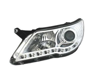 PHARES LED DAYLIGHT POUR VOLKSWAGEN VW TIGUAN 07-11 FOND CHR, Verzenden
