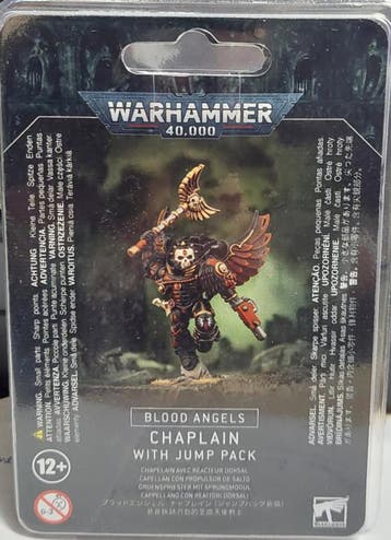 Blood Angels Chaplain with jump pack (Warhammer 40.000, Ophalen of Verzenden, Nieuw