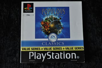 Populous The Beginning Playstation 1 PS1 Manual Only, Verzenden