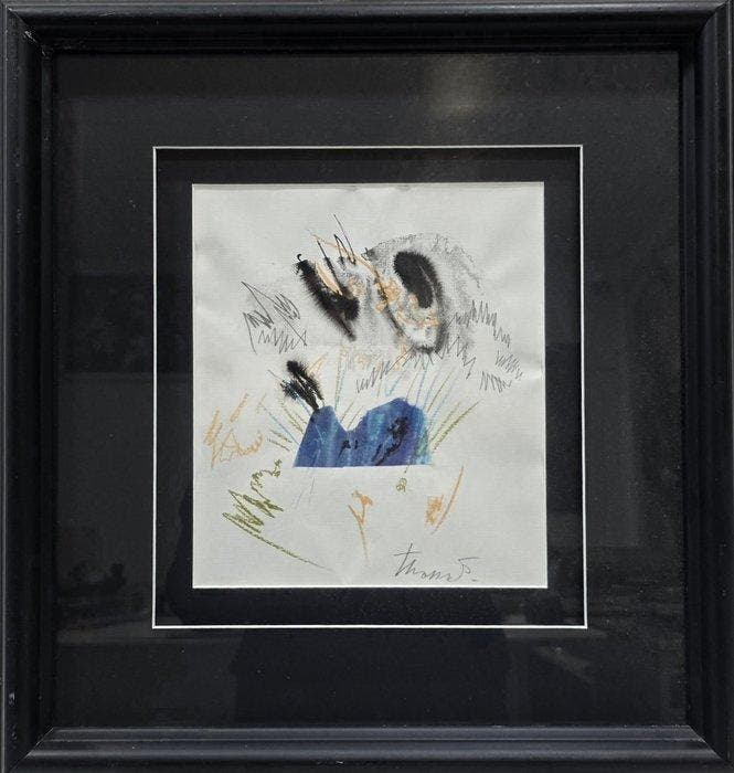 Joan-Josep Tharrats (1918-2001) - Impulso abstracto, Antiek en Kunst, Kunst | Schilderijen | Modern