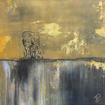 Luca Domiro - A Mothers Legacy I - Original painting