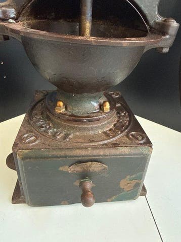 peugeot - Koffiemolen - Hout, wrijven, Antiek en Kunst
