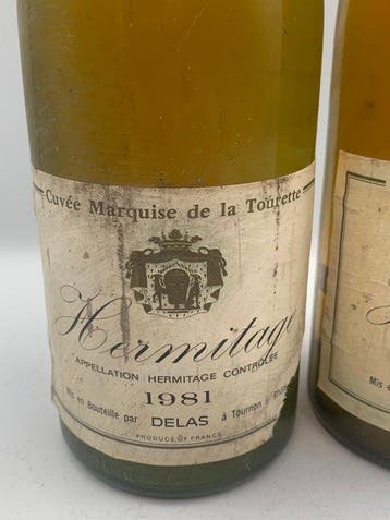 1981 Delas, Hermitage Cuvée Marquise de la Tourette -, Nieuw