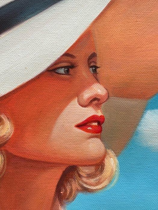 Eléda (XX) - Cieli di cotone, Antiquités & Art, Art | Peinture | Moderne