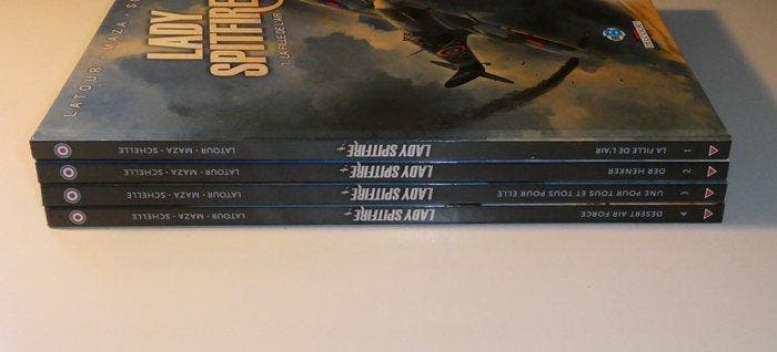 Lady Spitfire T1 à T4 - Série complète - 4x C - 4 Album -, Boeken, Stripverhalen
