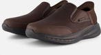 Skechers Slade - Cooper - Heren Instappers - Donkerbruin 44, Verzenden
