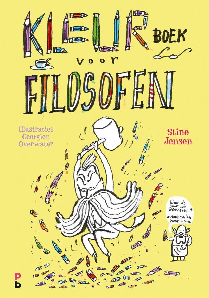 Kleurboek voor filosofen (9789020608700, Stine Jensen), Boeken, Hobby en Vrije tijd, Nieuw, Verzenden