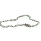 Zonder minimumprijs - Armband - 14 karaat Witgoud - 4.00ct., Nieuw
