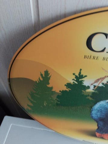 Bière la chouffe - Enseigne publicitaire - Métal