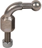 Dehn Fixed Ball Point 25mm Angled With Threaded Bolt M16 -, Bricolage & Construction, Verzenden