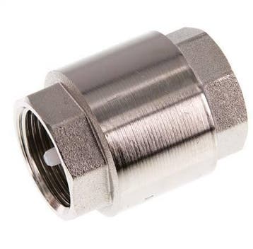 G 1 Clapet Anti Retour Nickelé En Laiton 12 Bar (174 Psi), Verzenden, Nieuw