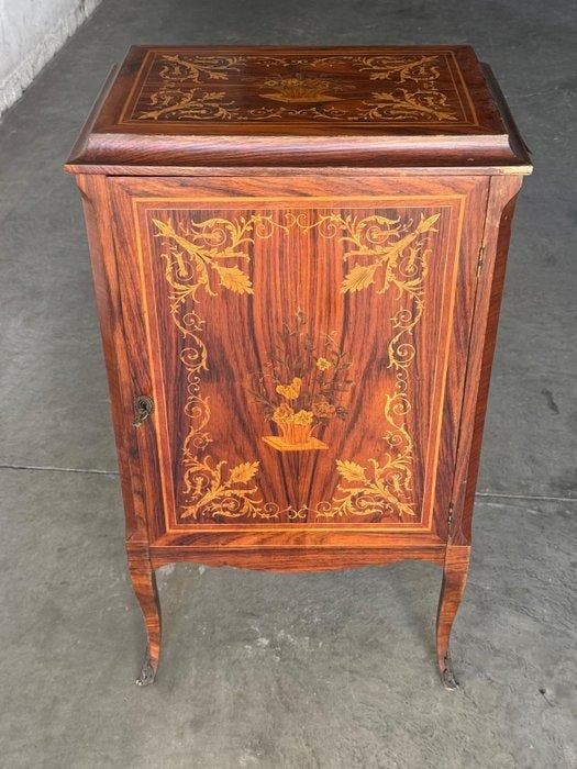 Armoire - Bois, Métal - Meuble ancien, Antiquités & Art, Antiquités | Autres Antiquités