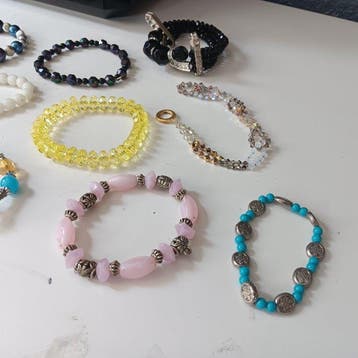 Themacollectie - Modieuze halskettingen en armbanden met een, Antiek en Kunst