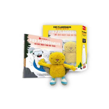 Piep Fladdermuis Pakket Boek En Knuffel | Kim Crabeels, Boeken, Verzenden, Nieuw, Kim Crabeels