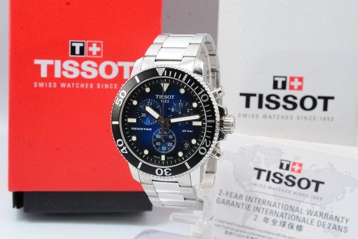 Tissot - Seastar - Sans prix de réserve - T120417A - Homme -, Bijoux, Sacs & Beauté, Montres | Hommes