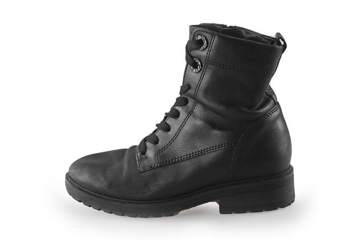Gabor Veterboots in maat 35½ Zwart, Kleding | Dames, Schoenen, Zwart, Gedragen, Overige typen, Verzenden