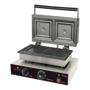 Tosti-IJzer | RVS | Hele Sneden | 50°C/300°C | 1.55kW |, Verzenden, Nieuw in verpakking