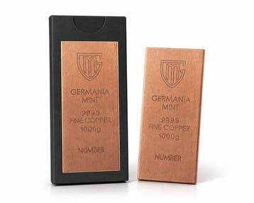 10 kilograms - Koper .999 - Germania Mint (Zonder