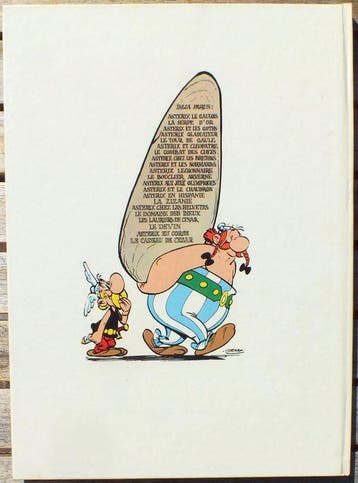 Astérix T21 - Le Cadeau de César - C - 1 Album - Eerste druk