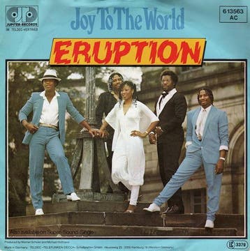 Eruption - Joy To The World, Verzenden