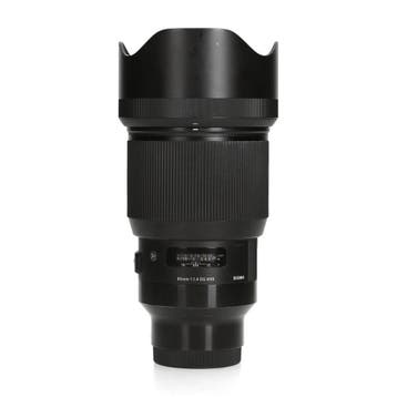 Sigma 85mm f/1.4 DG DN Art - Sony FE - 1 jaar garantie, Ophalen of Verzenden, Comme neuf