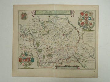 Frankrijk - Lille, Douai, Doornik, Kortrijk, Menen; W. Blaeu, Nieuw