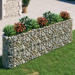 vidaXL Gabion plantenbak verhoogd 330x50x100 cm, Verzenden