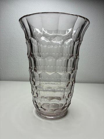 Val Saint Lambert - Vase - Ecaille - Cristal