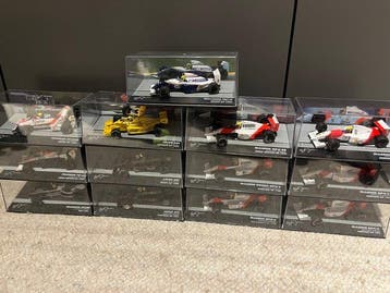 IXO 1:43 - Modelauto - Ayrton Senna Fittipaldi Piquet, Nieuw