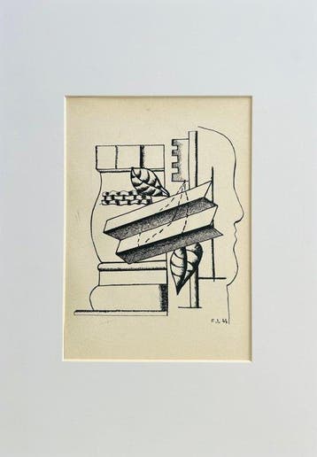 Fernand Léger (1881-1955) - Sans-titre - Héliogravure signée