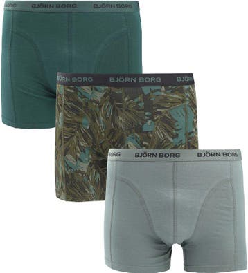 Bjorn Borg Boxers 3Pack Stretch Groen maat S Heren, Kleding | Heren, Ondergoed, Verzenden, Groen, Bjorn Borg, Boxer