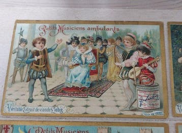 Frankrijk - Liebig S 497 - Petits musiciens ambulants -