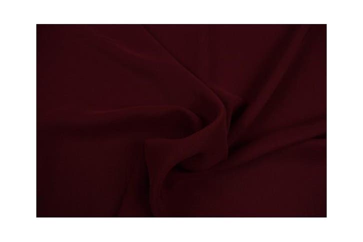 15 meter chiffon stof - Bordeaux rood, Hobby & Loisirs créatifs, Tissus & Chiffons, Envoi