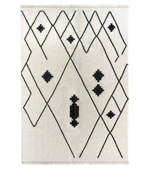 Kilim Atlas - Vloerkleed - 229 cm - 164 cm, Huis en Inrichting, Stoffering | Tapijten en Vloerkleden