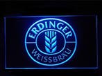 Erdinger neon bord lamp LED cafe verlichting reclame lichtba, Verzenden, Nieuw