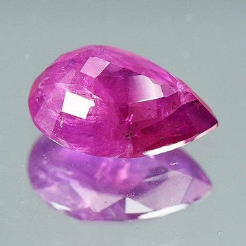 1 pcs Rouge, Rose Rubis - 2.88 ct - Lotus Gemology, Handtassen en Accessoires, Nieuw