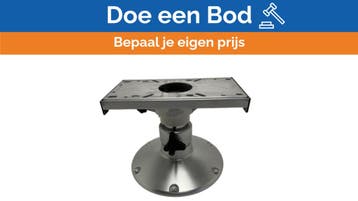 Bieden: Springfield Adjustable Marine Aluminum Driver Seat, Ophalen of Verzenden, Nieuw