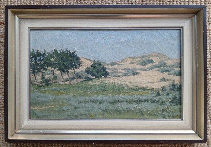 Leopold de Moor (1876-1966) - De duinen - Belgische kust -, Antiek en Kunst, Kunst | Schilderijen | Klassiek