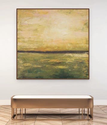 Irina Morisch - Aurora Nr.5 - XXL abstract seascape artwork-
