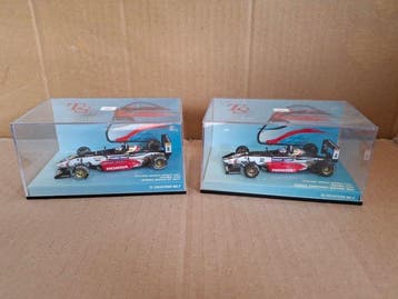 Minichamps 1:43 - Modelauto (2) - Dallara Mugen Honda F 301