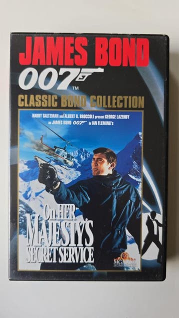 ON HER MAJESTYS SECRET SERVICE (VHS), Gebruikt
