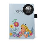 Disney Alice in Wonderland Curious A6 Notebook, Ophalen of Verzenden, Nieuw