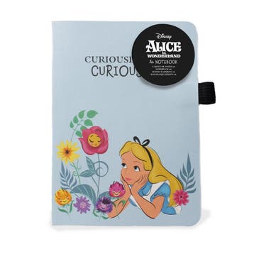 Disney Alice in Wonderland Curious A6 Notebook, Ophalen of Verzenden, Nieuw